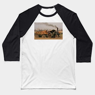 Burrell Log Hauling Baseball T-Shirt